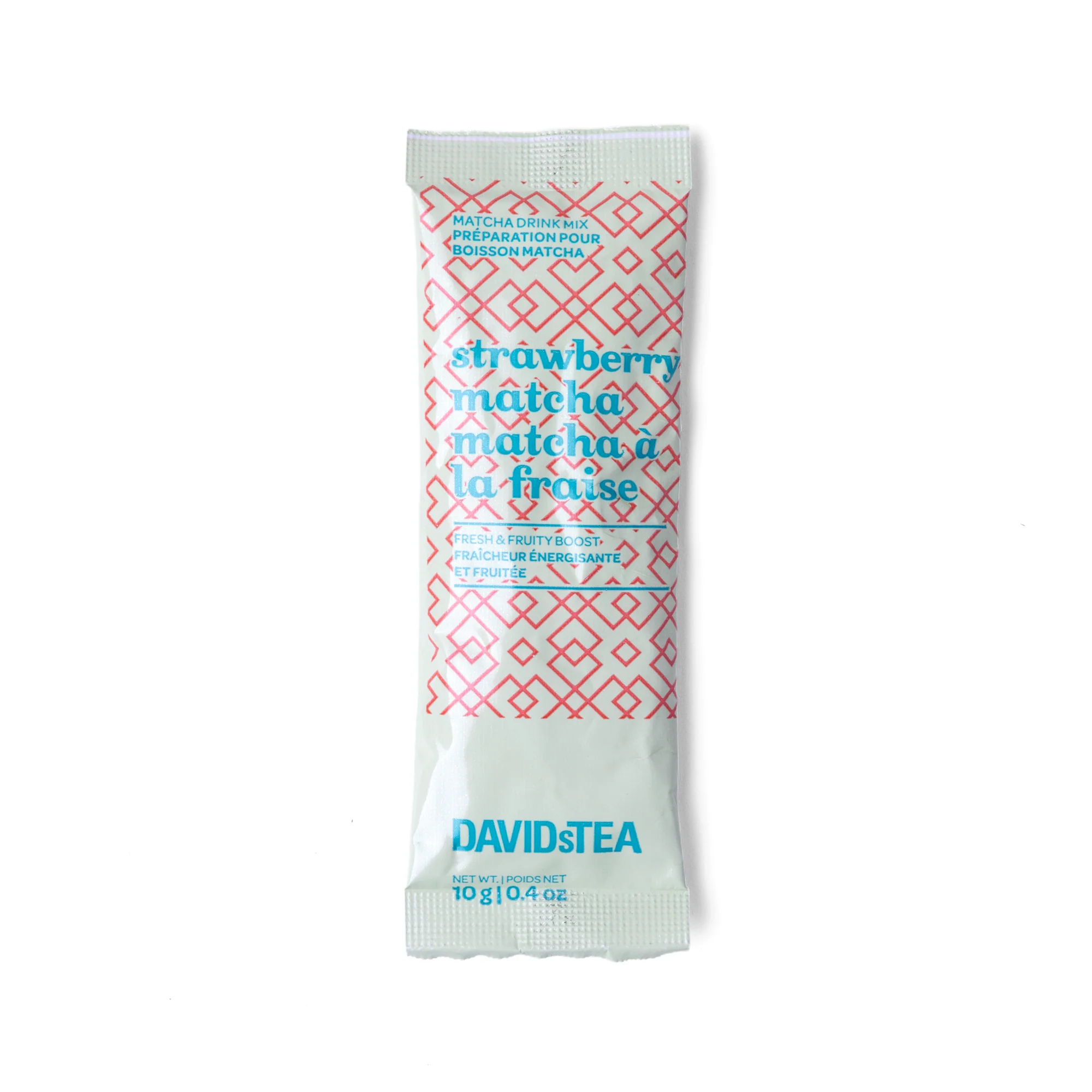 DAVIDsTEA Strawberry Matcha Single Serves Pack of 48 — Tea