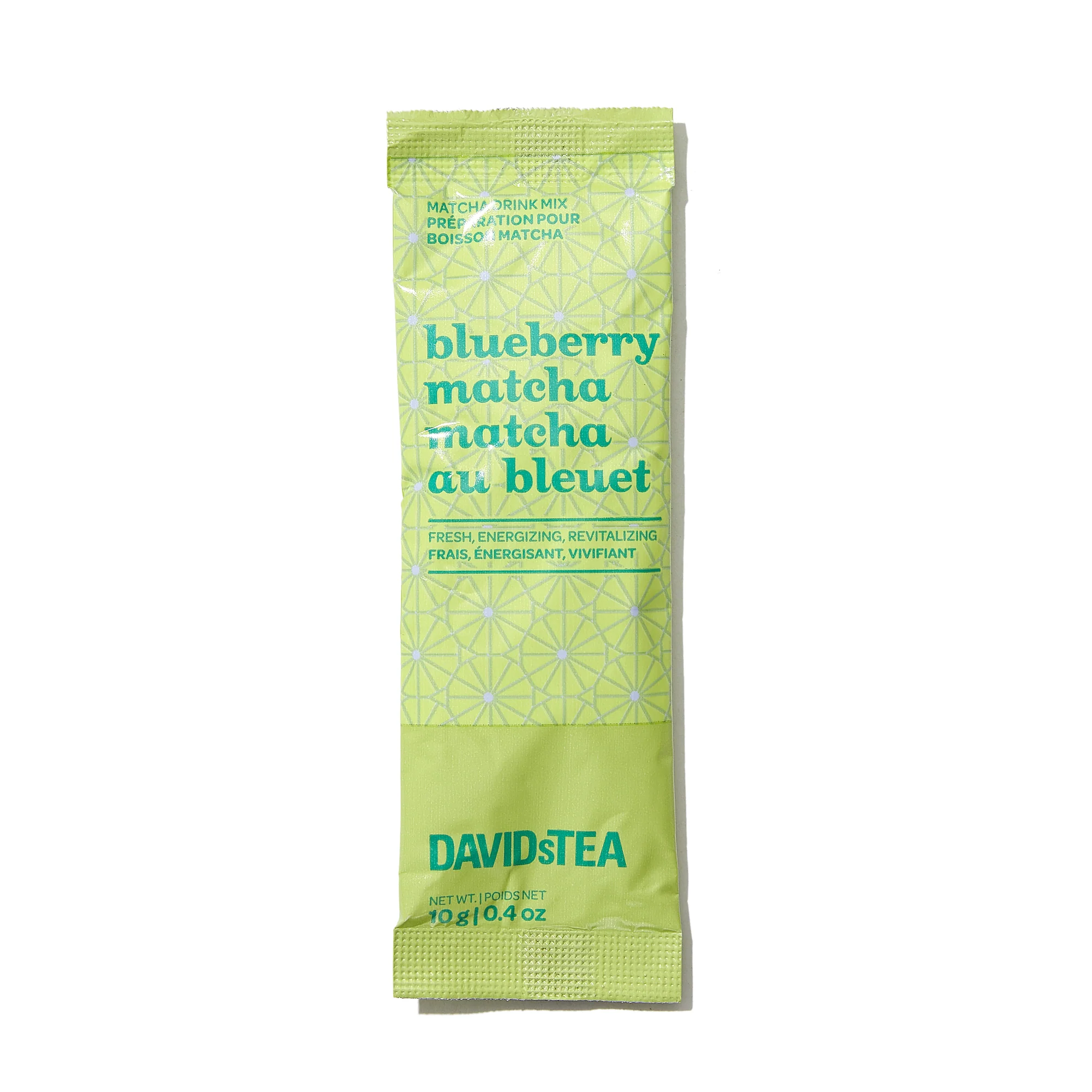 DAVIDsTEA Blueberry Matcha Single Serves Pack of 48 — Tea