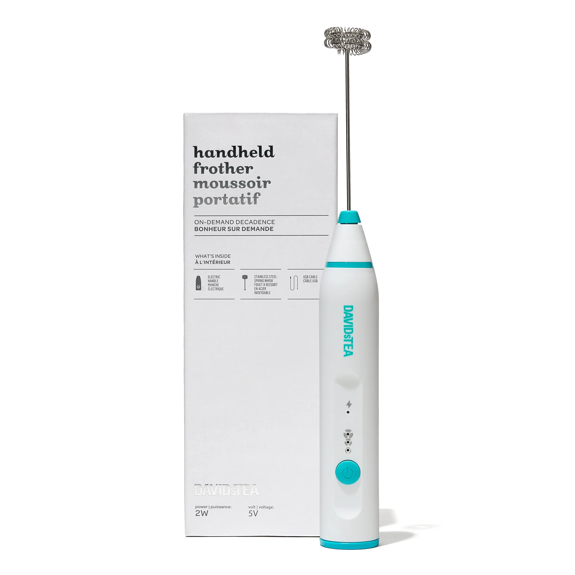 DAVIDsTEA Handheld Double Milk Frother — Can — SKU SB-FB6799-A37AF43146677A