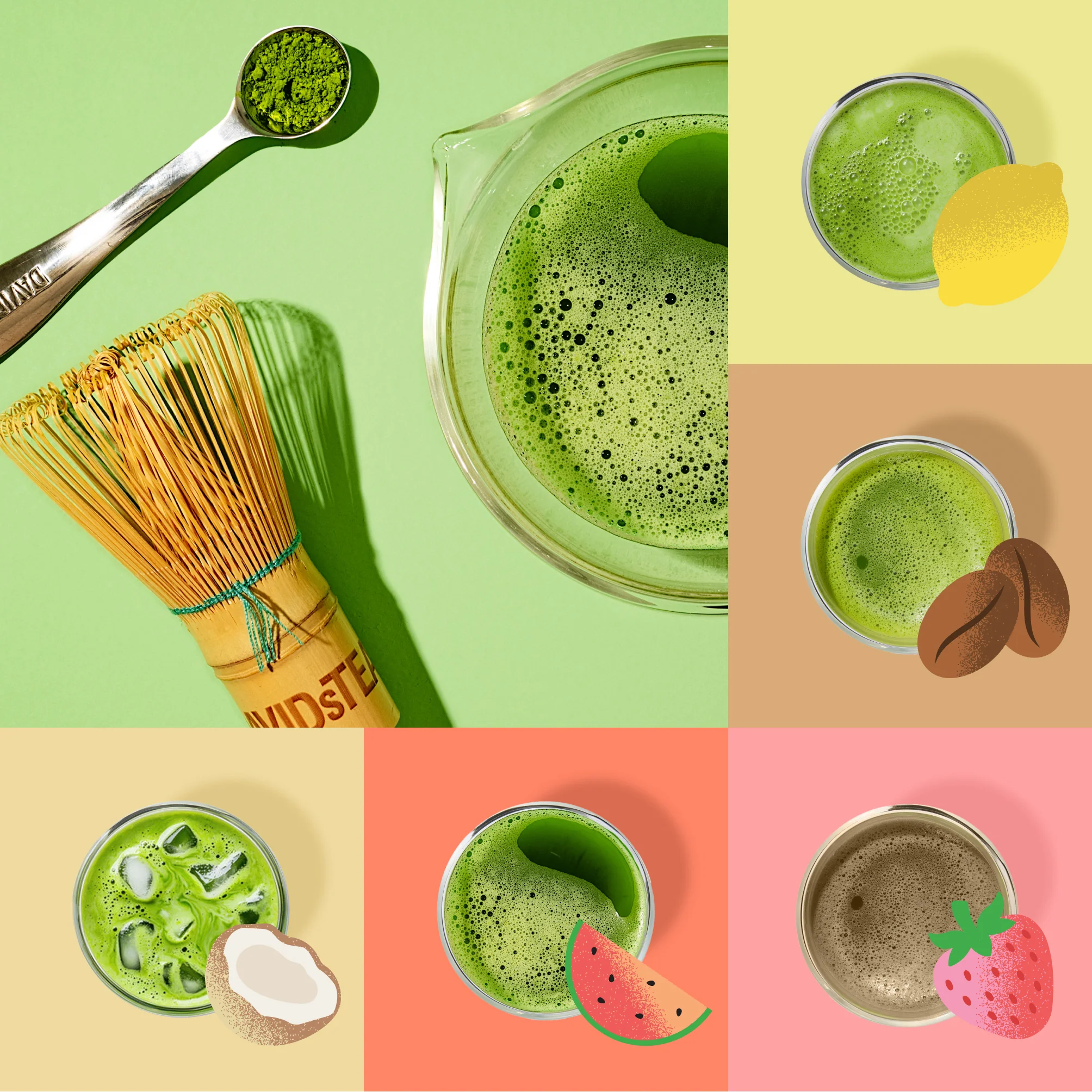 DAVIDsTEA Fun & Fruity Matcha Tasting Pack — Pouch