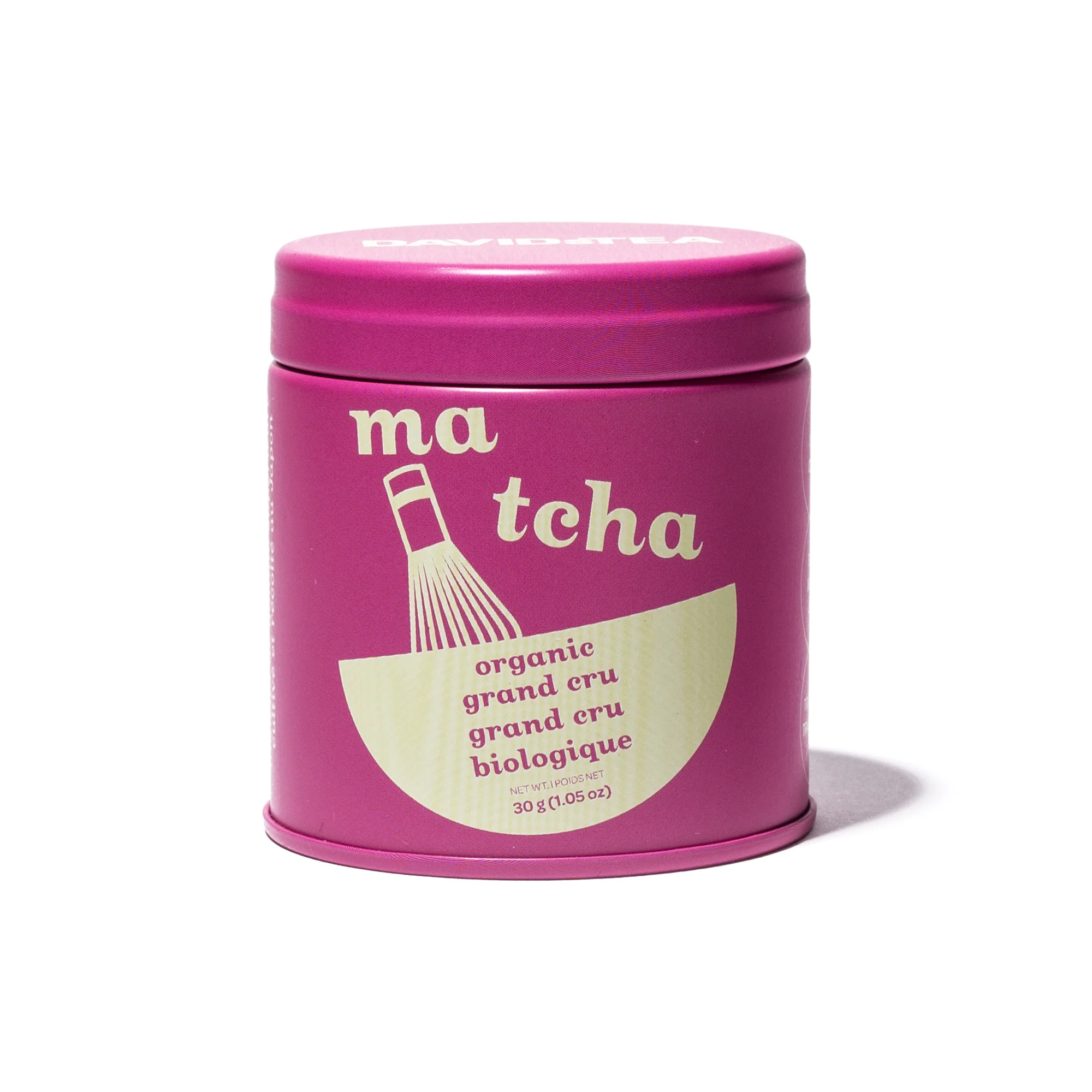 DAVIDsTEA Organic Grand Cru Matcha — Can