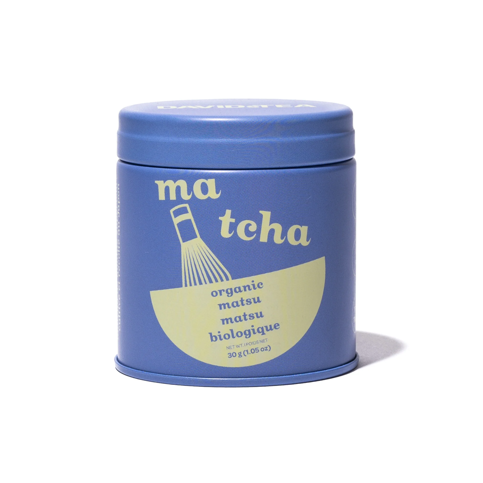 DAVIDsTEA Organic Matcha Matsu — Can